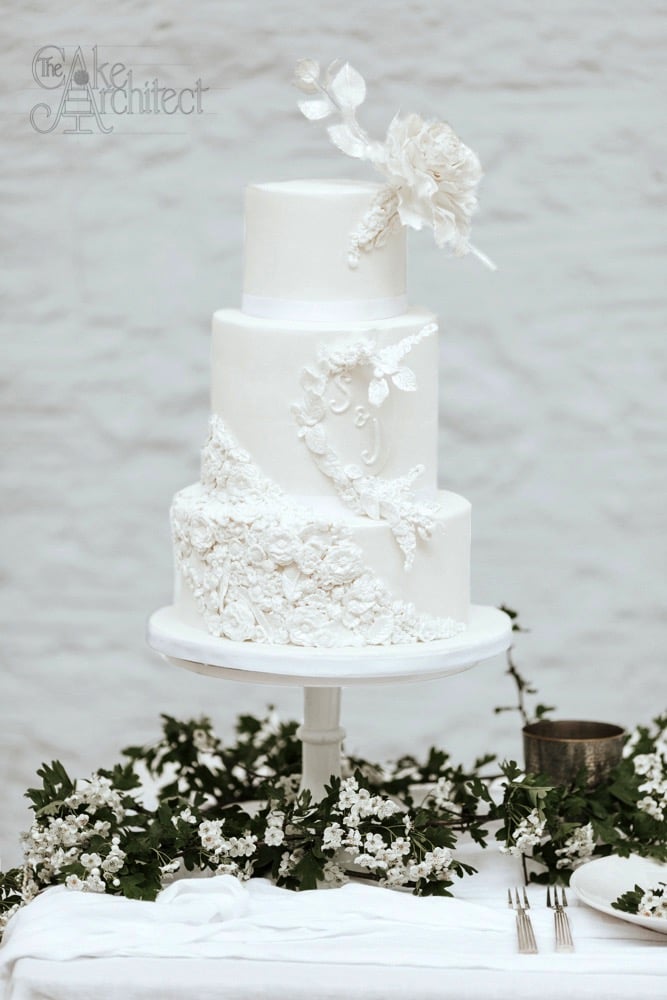 Luxury Wedding Cake, The Cake Architect, Bradford-on-Avon