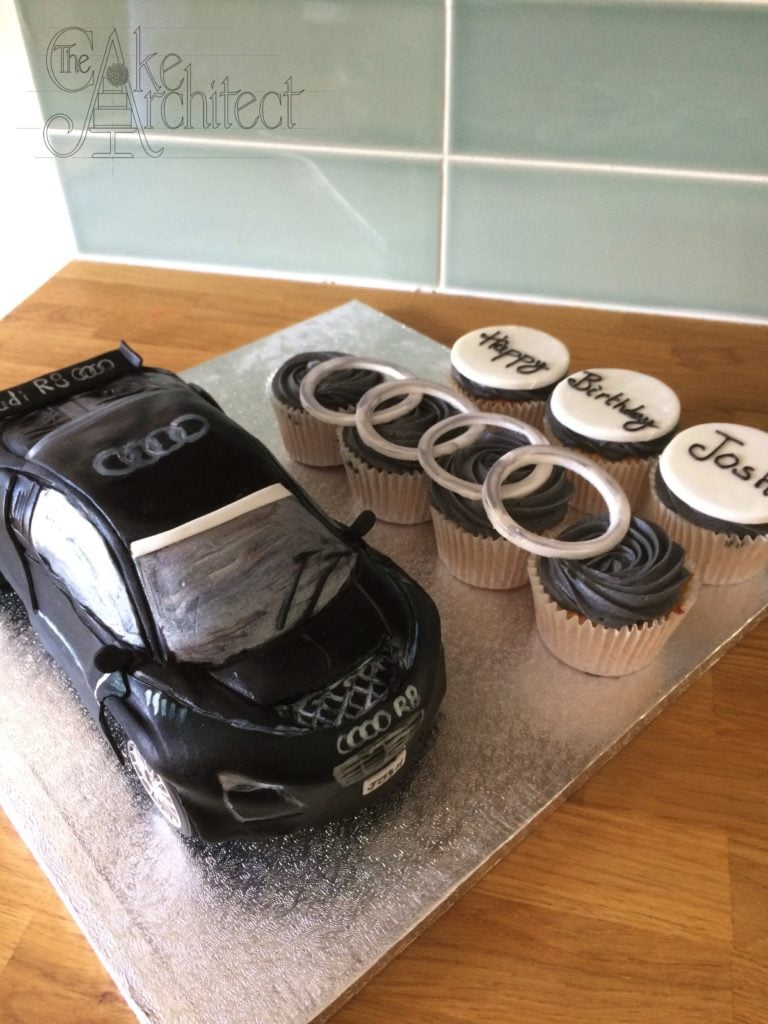 Remote control Audi car cake